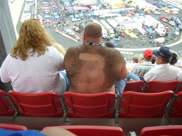 redneck NASCAR fan